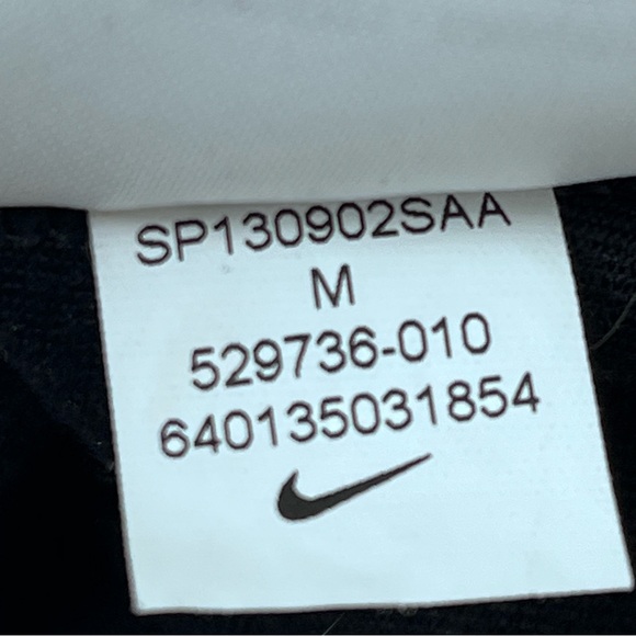 Nike Women's Performance Dri-Fit Black Lean Tank 529736 Size M; Activewear, Run - Picture 11 of 12